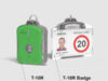 Dos productes pràctics i eficaços: els tags (T-10R i T-10R Badge)